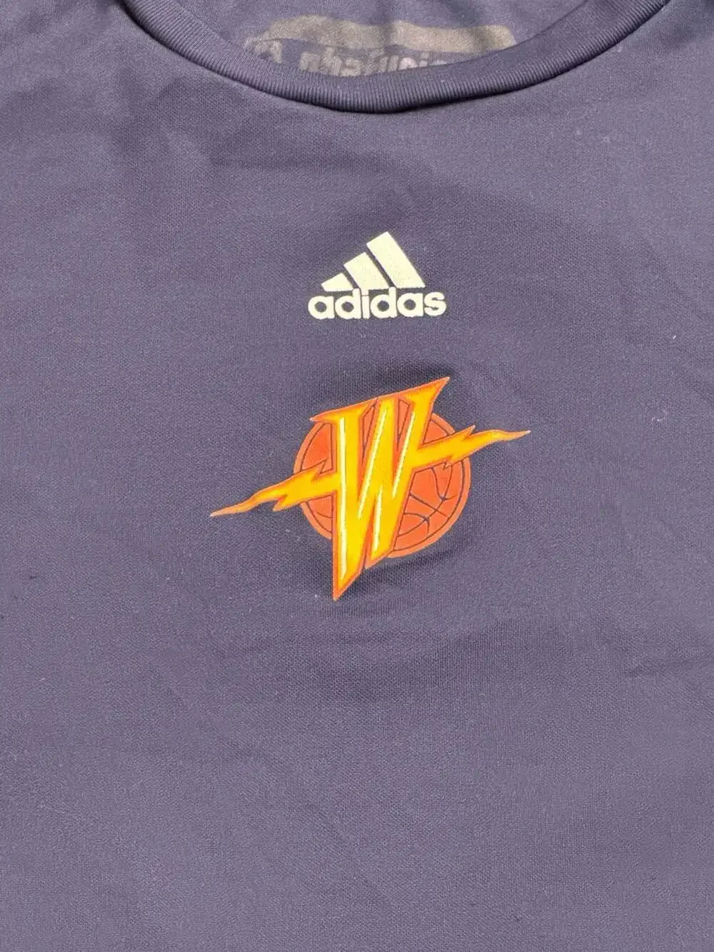 Adidas Golden State Warriors NBA Fusion Climalite Performance T-Shirt